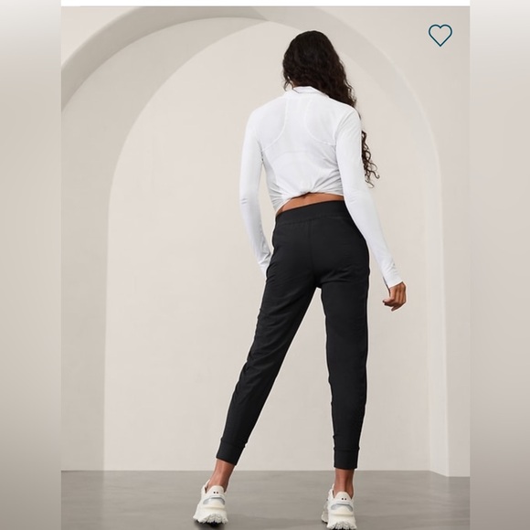 Athleta Attitude Mid Rise Jogger Pant // Black #988416 - Picture 2 of 16
